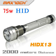 Maxtoch HIDX13 75W USB y pantalla Digital batería HID luz de la antorcha